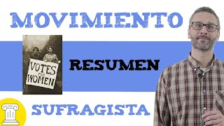 Qué es el movimiento sufragista ✊movimiento sufragista femenino 👩 [upl. by Milson]