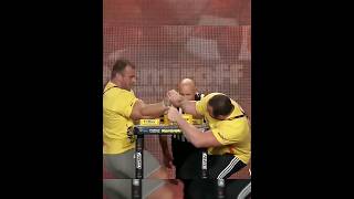 Denis Cyplenkov Vs Dave Chaffe 2013 armwrestling strong [upl. by Nymsaj352]