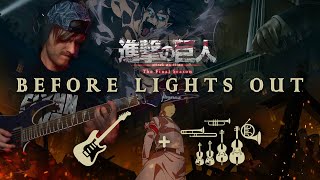 Before Lights Out APETITAN  Epic Symphonic Metal Cover Attack on Titan Season 4 [upl. by Ttenaej]