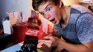 HUGE COCA COLA GUMMY BOTTLE  DIY COKE Jelly Gummy Bottle [upl. by Ridinger]