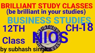 NIOS 12th class business studies ch18 Indian financial market [upl. by Turnheim]