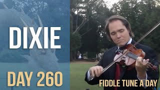 Dixie  Fiddle Tune a Day  Day 260 [upl. by Schenck]