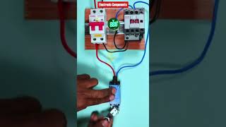 Controlling contactor with limit switch When object pass through limit switch switch is turned on [upl. by Oleusnoc]