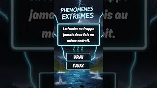 Êtesvous Incollable sur les Phénomènes Naturels les Plus Fascinants  environment question [upl. by Nemzaj]