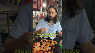 Provando o churrasco vietnamita 🇻🇳 streetfood vietna [upl. by Aseela]