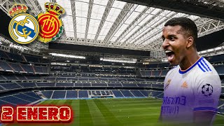 2 de enero 2024 📅 DEJANDO TODO LISTO PARA el PARTIDO de MAÑANA ⚽️ Obras Santiago Bernabéu 🚧 [upl. by Gwenora]