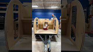 Teardrop trailer build timelapse teardroptrailer tinycamper camperbuild [upl. by Karl]