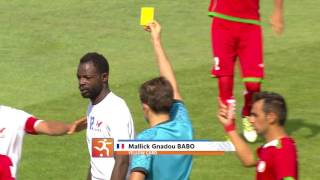 23 07 2017 FOOTBALL MEN FRANCE IRAN HIGHLIGHTS 1 [upl. by Missie]