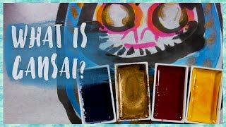 What is Gansai  Watercolor 101 [upl. by Darci]