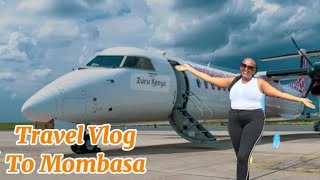 FLYING FROM JKIA NAIROBI TO MOMBASAKENYA WITH JAMBOJET [upl. by Leuqram]