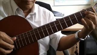 Dia  Vina Panduwinata  Sheila Majid  Guitar Cover by Bakh Salleh [upl. by Enoek416]