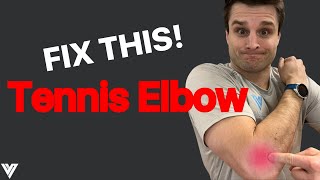 How to Heal Painful Tennis Elbow [upl. by Dnalra702]