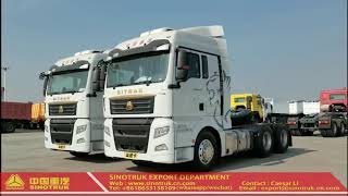 Sinotruk sitrak 6x4 tractor Sitrak sinotruk C7H 480 Sitrak trailer truck for sale [upl. by Shelden]