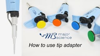 Major Science Pipette Tip adapter [upl. by Yahiya]