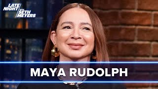 Maya Rudolph on Her SNL ABBA Sketch with Kristen Wiig and Golden Girls Reboot Hoax [upl. by Janeen775]