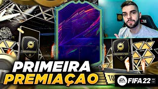 VAMOOOOOO MINHA PRIMEIRA PREMIAÇÃO NO FIFA 22 ULTIMATE TEAM 🚔🔴 [upl. by Anikram]