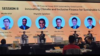 IGEKB Financial Group 2024 Sustainability Global Summit [upl. by Nahseez6]