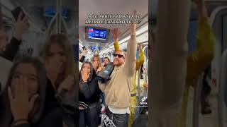 POV METTI BAMBOLA IN METRO E CANTANO TUTTI 🎤 antoine shorts bambola [upl. by Kliment]