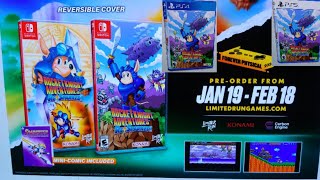 Rocket Knight Adventures ReSparked Limited Run Nintendo switchps4 and ps5 [upl. by Narrad]