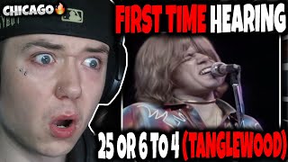 HIP HOP FANS FIRST TIME HEARING Chicago  25 or 6 to 4 LIVE AT TANGLEWOOD  GENUINE REACTION [upl. by Yasui]