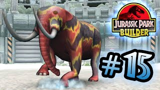 Jurassic Park Builder GLACIER Tournament Part 15 Elephant Team HD [upl. by Babette]