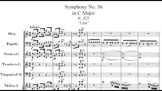 Mozart  Symphony No 36 K 425 quotLinz Symphonyquot 1783 [upl. by Accemahs]