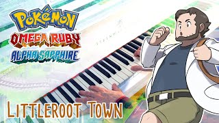 Littleroot Town POKÉMON Ruby amp Sapphire  Piano cover arr by MusicMike512 2024 ver [upl. by Nodnek884]