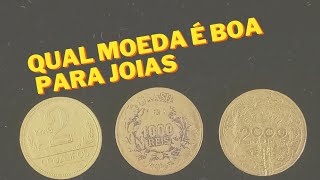 QUAL MOEDA DEVO USAR PARA FAZER JOIAS DE MOEDA ANTIGA [upl. by Atina]