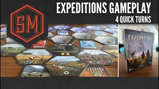 Expeditions Gameplay 4 Quick Turns [upl. by Eisnyl545]