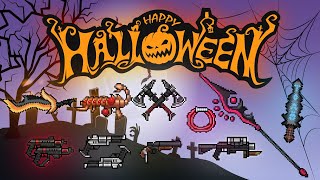 Graal Era  Review all Halloween Weapons 2022 💀 [upl. by Moe231]