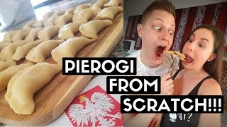 Homemade Pierogi are EASY Pierogi Recipe  JMac 2018 [upl. by Nnaid549]