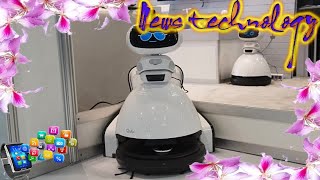 News Techcology  EQL Technology reveals Qubi security guard robot at CES [upl. by Rednaxela]