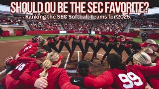 SEC SOFTBALL PostFall Ball Power Rankings [upl. by Calle262]