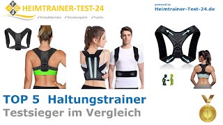 Die besten Haltungstrainer  Geradehalter 2024 TOP 5 🥇 Testsieger im Vergleich gut und günstig [upl. by Htrap]