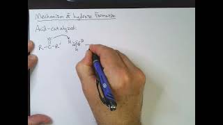 Chem 12B Chapter 19 Lecture 3 Hydrate Hemiacetal and Acetal Formation [upl. by Sadye]