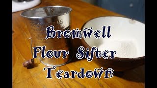 Bromwell Tinware Flour Sifter Teardown [upl. by Donaugh]