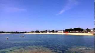 Bretagne  Plage de Benodet [upl. by Ellimak209]