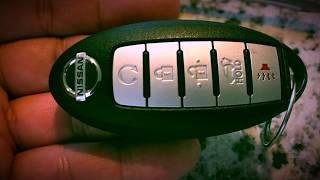 Nissan Key Fob Battery Replacement cr 2032 [upl. by Alvan]