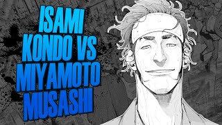 Isami Kondo vs Musashi Miyamoto Tengen Hero Wars [upl. by Wallis]