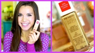 Revlon Nearly Naked Foundation ♥ First Impressions Review  Demo [upl. by Taite853]