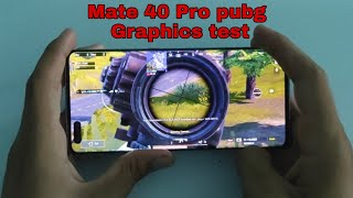 Mate 40 pro Pubg Graphics Test [upl. by Meg819]