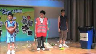 Lets Bin It Skit by Nan Hua High School [upl. by Richards490]