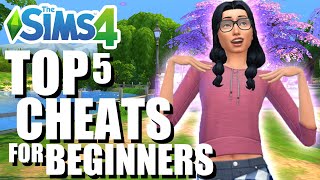 Top 5 BEST Cheats For Beginners 2024 PC PS4 XBOX MAC  The Sims 4 [upl. by Einyaj]