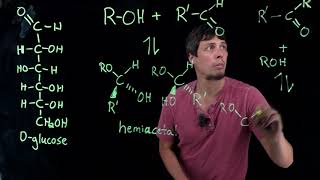 Topic 94  Hemiacetals and hemiketals [upl. by Eegnat]