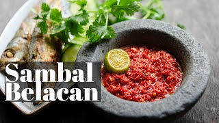 Sambal Belacan  Malaysian Chilli Dip [upl. by Edas]