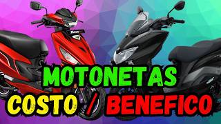 7 MEJORES MOTONETASSCOOTERS BARATAS costobenéfico [upl. by Cowley]