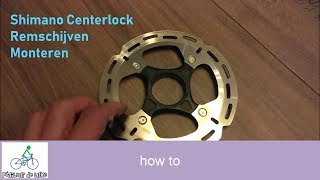 Hoe een centerlock Remschijf demonteren [upl. by Hpesoy595]