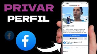 Como Restringir Meu perfil do Facebook [upl. by Ainatit]