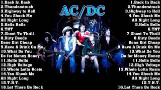 ACDC BEST SONGS  ACDC GREATEST HITS FULL ALBUM [upl. by Amadeo]