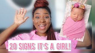 20 Signs And Symptoms You Are Pregnant With A Baby Girl [upl. by Joly]